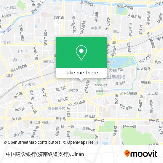 中国建设银行(济南铁道支行) map