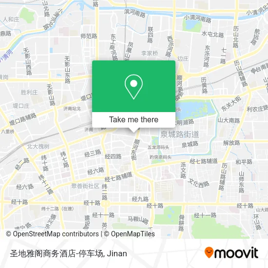 圣地雅阁商务酒店-停车场 map
