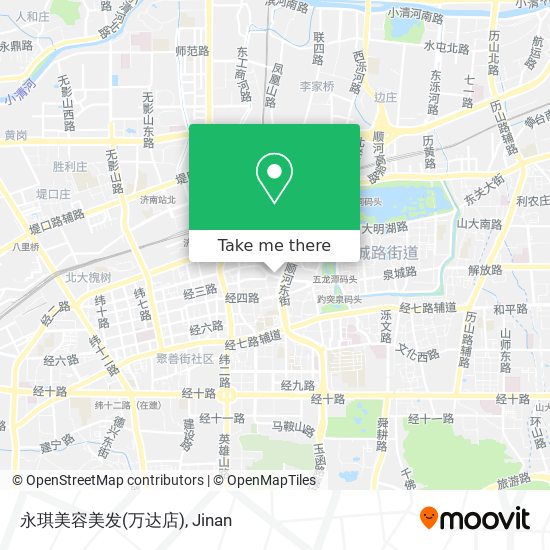 永琪美容美发(万达店) map