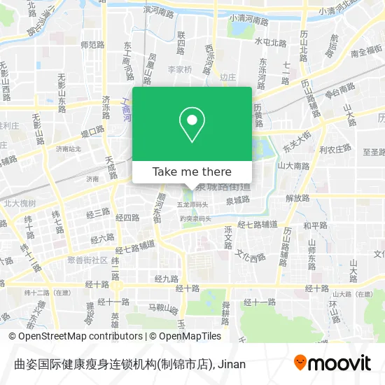曲姿国际健康瘦身连锁机构(制锦市店) map
