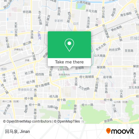 回马泉 map