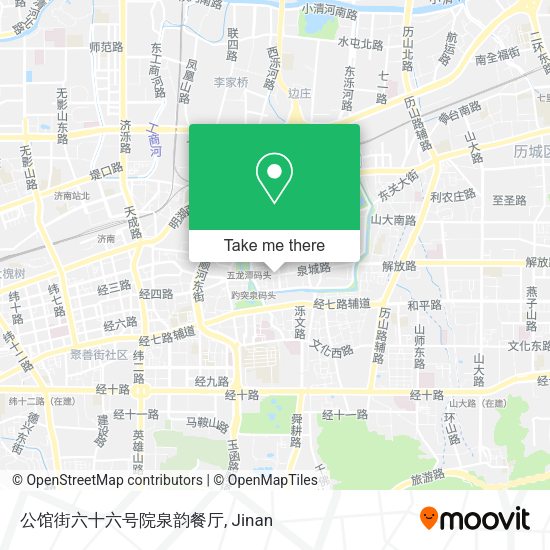 公馆街六十六号院泉韵餐厅 map