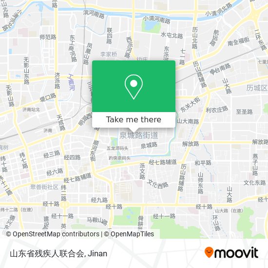 山东省残疾人联合会 map