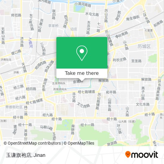 玉谦旗袍店 map