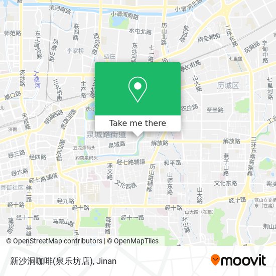新沙洞咖啡(泉乐坊店) map