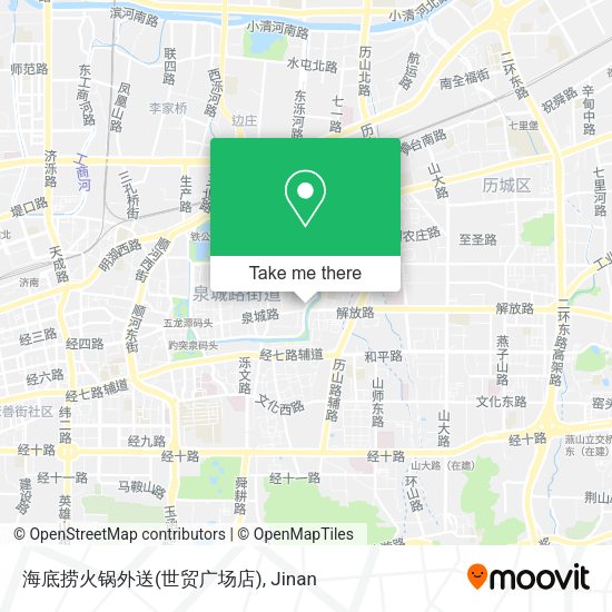 海底捞火锅外送(世贸广场店) map
