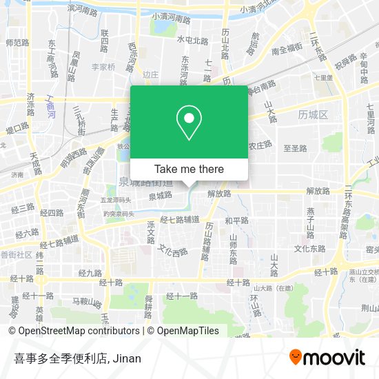 喜事多全季便利店 map