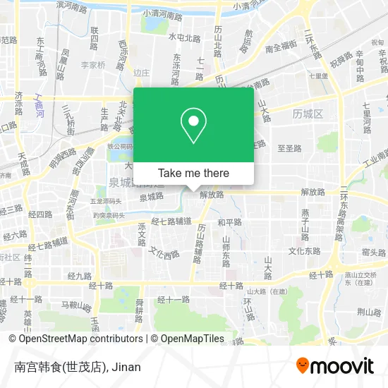 南宫韩食(世茂店) map
