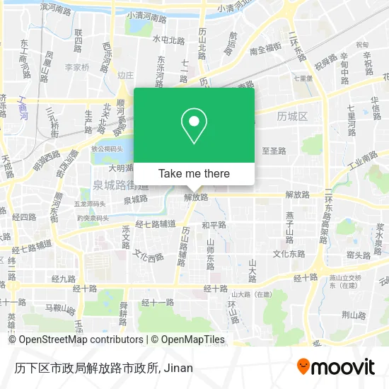 历下区市政局解放路市政所 map