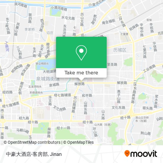 中豪大酒店-客房部 map