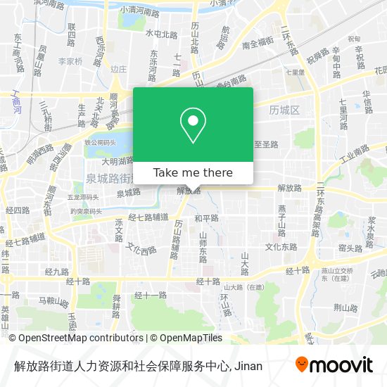 解放路街道人力资源和社会保障服务中心 map