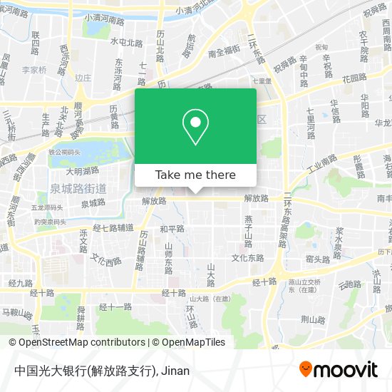 中国光大银行(解放路支行) map