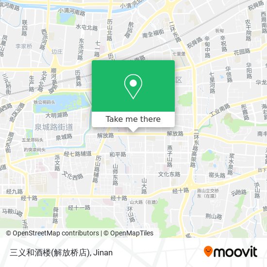 三义和酒楼(解放桥店) map