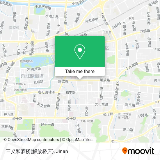 三义和酒楼(解放桥店) map