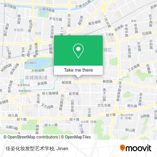 佳姿化妆发型艺术学校 map