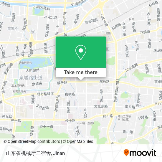 山东省机械厅二宿舍 map
