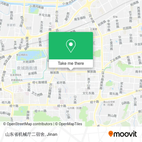 山东省机械厅二宿舍 map