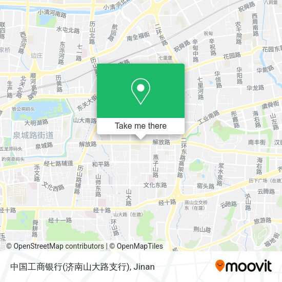 中国工商银行(济南山大路支行) map