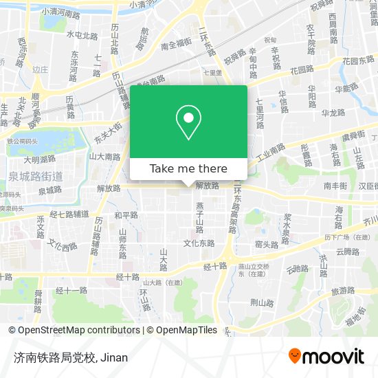 济南铁路局党校 map