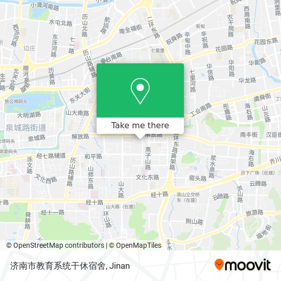 济南市教育系统干休宿舍 map