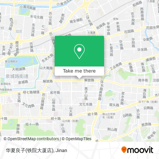 华夏良子(铁院大厦店) map