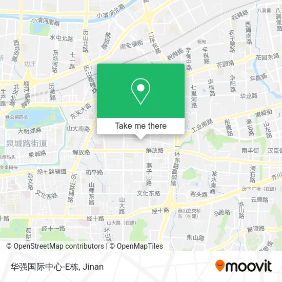 华强国际中心-E栋 map