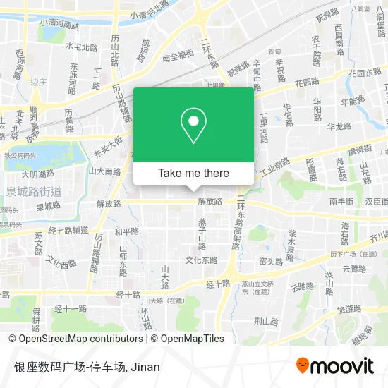 银座数码广场-停车场 map