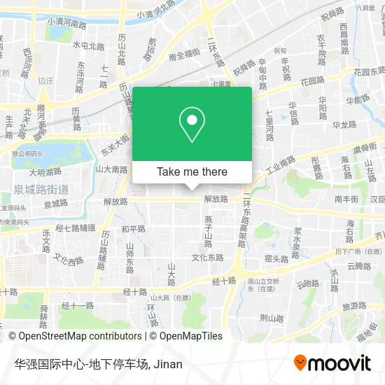 华强国际中心-地下停车场 map