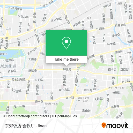 东郊饭店-会议厅 map