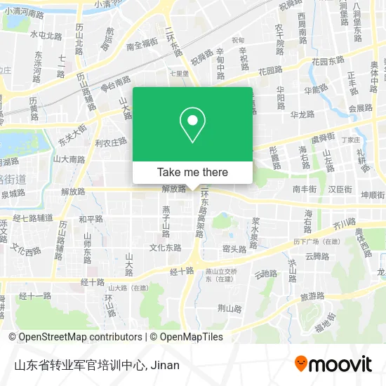 山东省转业军官培训中心 map
