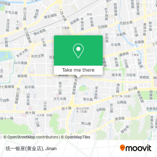 统一银座(黄金店) map