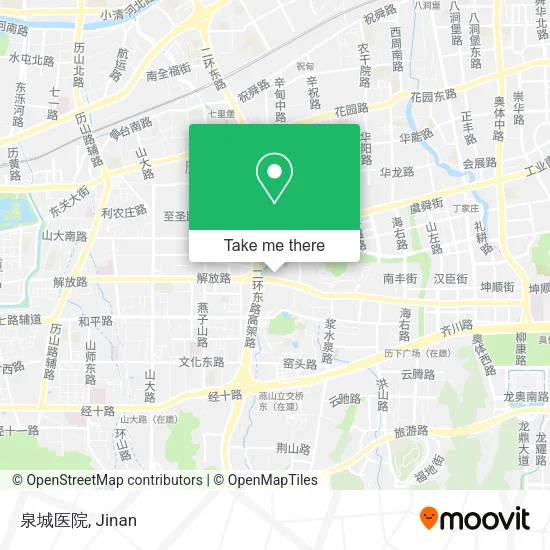 泉城医院 map