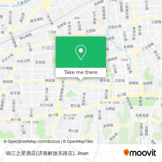 锦江之星酒店(济南解放东路店) map