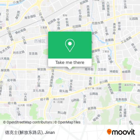 德克士(解放东路店) map