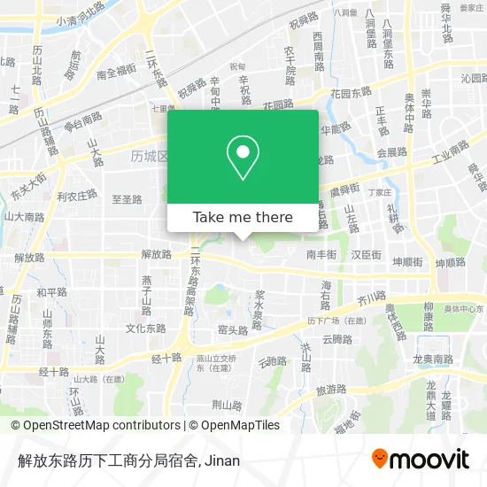 解放东路历下工商分局宿舍 map