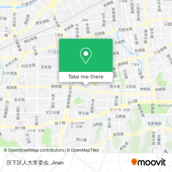 历下区人大常委会 map