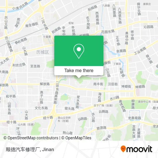 顺德汽车修理厂 map