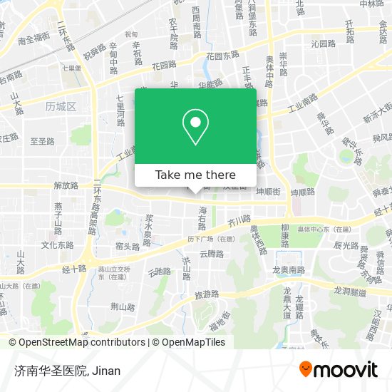 济南华圣医院 map