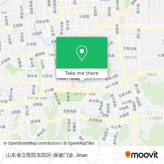山东省立医院东院区-保健门诊 map