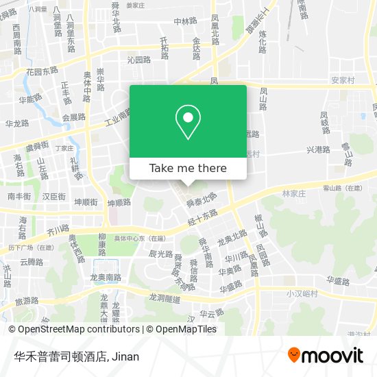 华禾普蕾司顿酒店 map