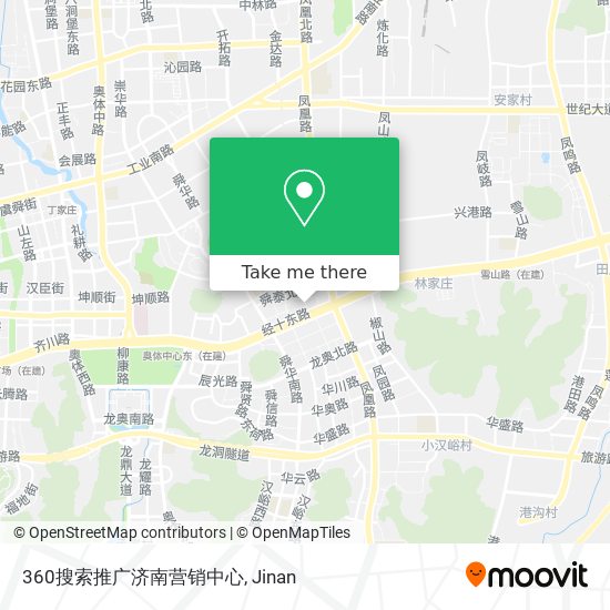 360搜索推广济南营销中心 map