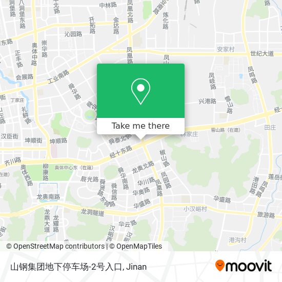 山钢集团地下停车场-2号入口 map