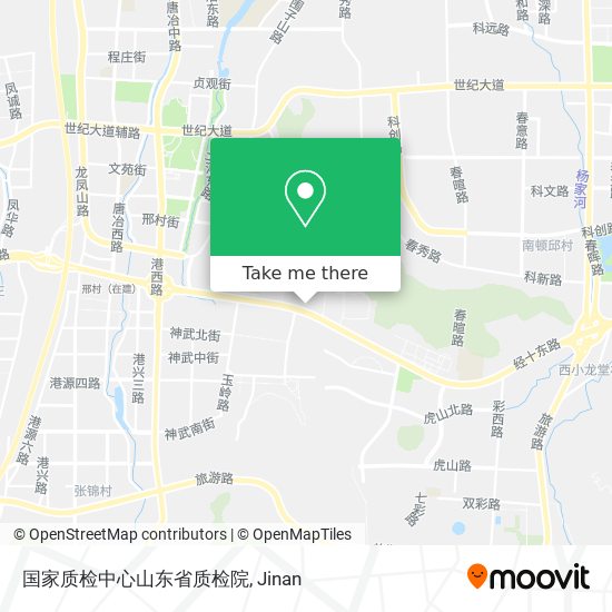 国家质检中心山东省质检院 map