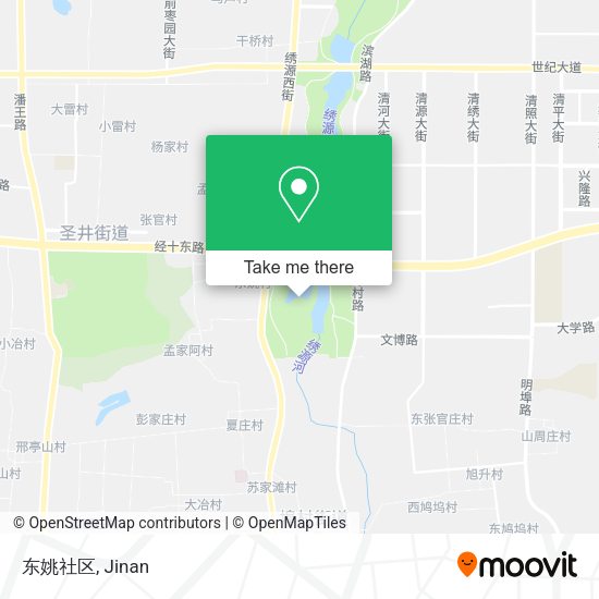 东姚社区 map
