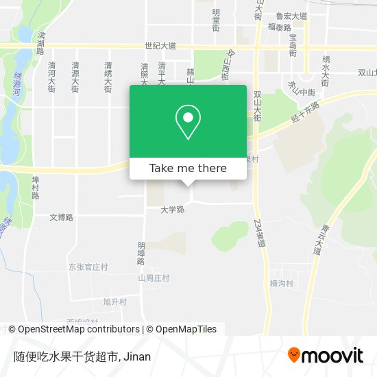 随便吃水果干货超市 map