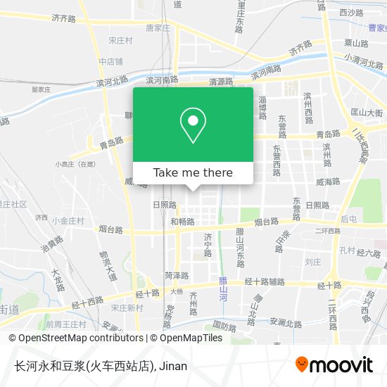 长河永和豆浆(火车西站店) map