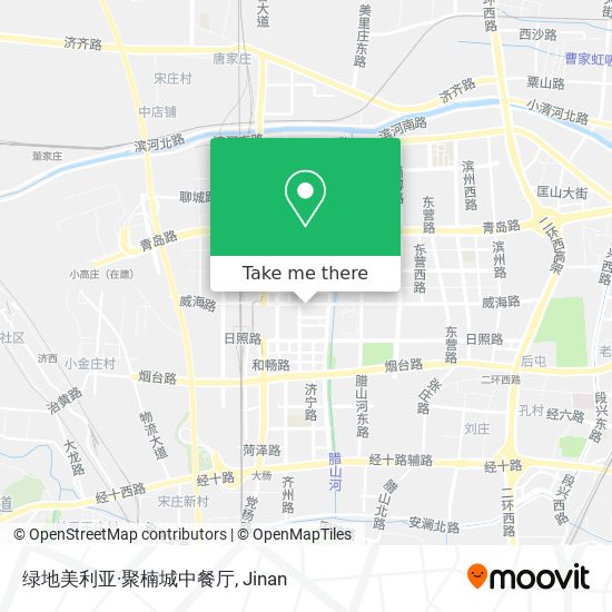 绿地美利亚·聚楠城中餐厅 map