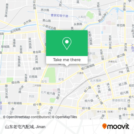 山东老屯汽配城 map