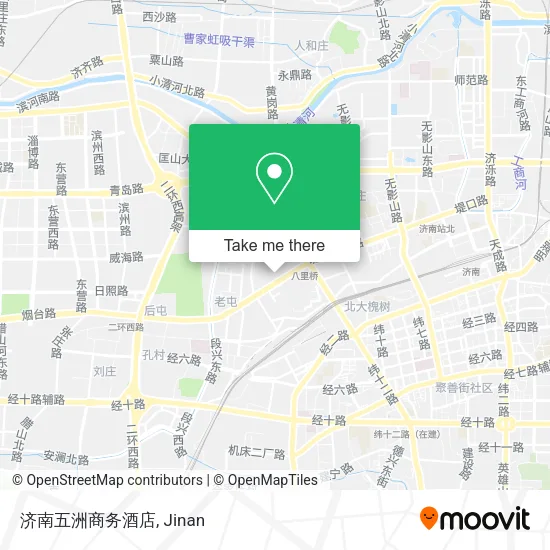 济南五洲商务酒店 map