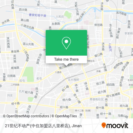 21世纪不动产(中住加盟店八里桥店) map